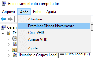 Corrigir que não há mídia no dispositivo - examinar novamente os discos