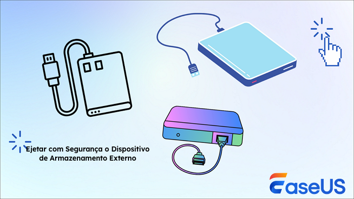 ejetar unidade de armazenamento externa