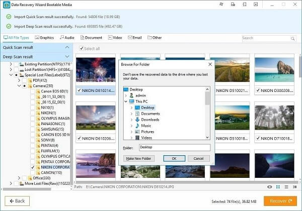 software de recuperação de dados de disco rígido de EaseUS