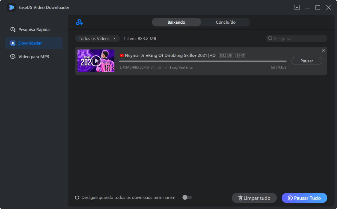Baixar vídeo para mp3 - 4