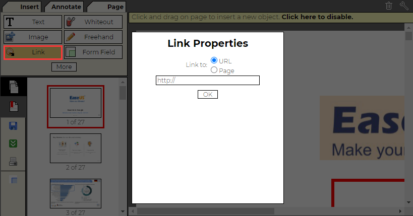 Inserir link para PDF