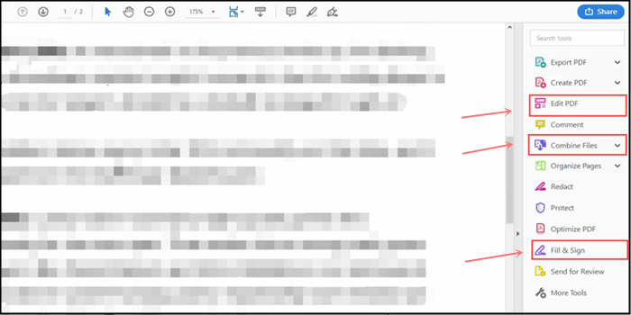 adobe editar arquivo pdf