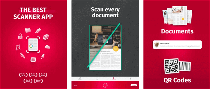 scanner de documentos swiftscan