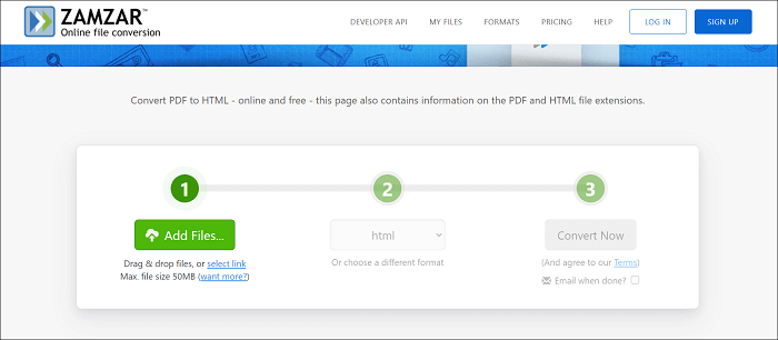 converter PDF para HTML online