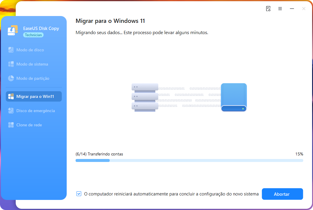 baixar so e migrar dados