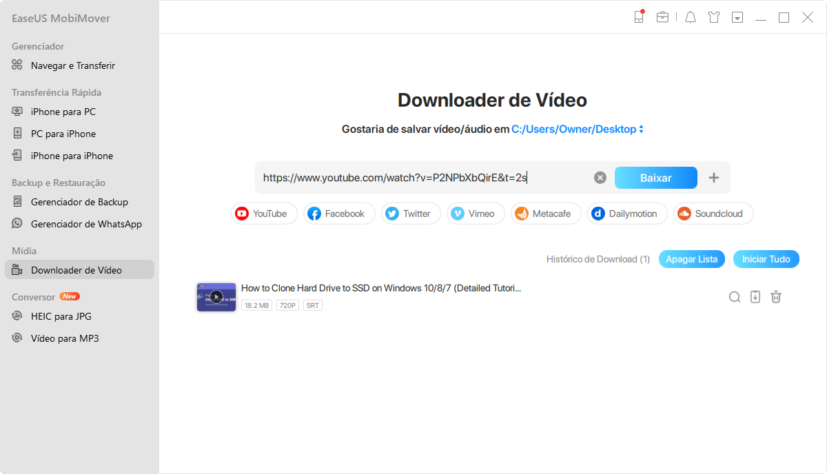 Como baixar vídeos do YouTube para o computador - Passo 3