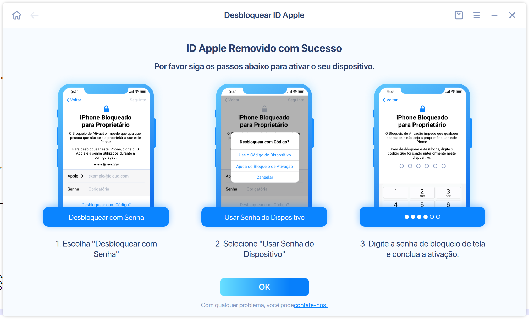 Remove Apple ID - Step 5