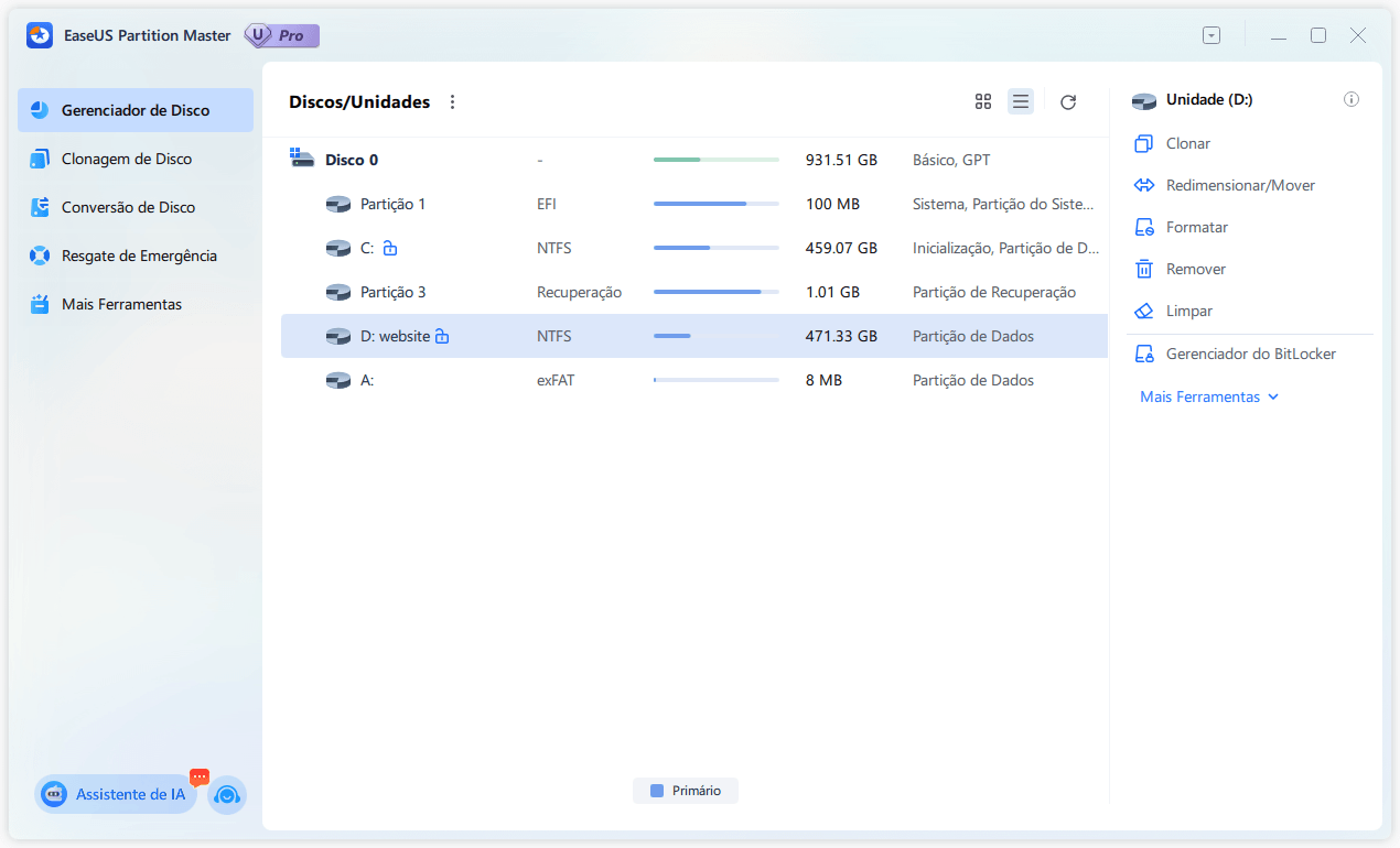 desativar bitlocker - 1