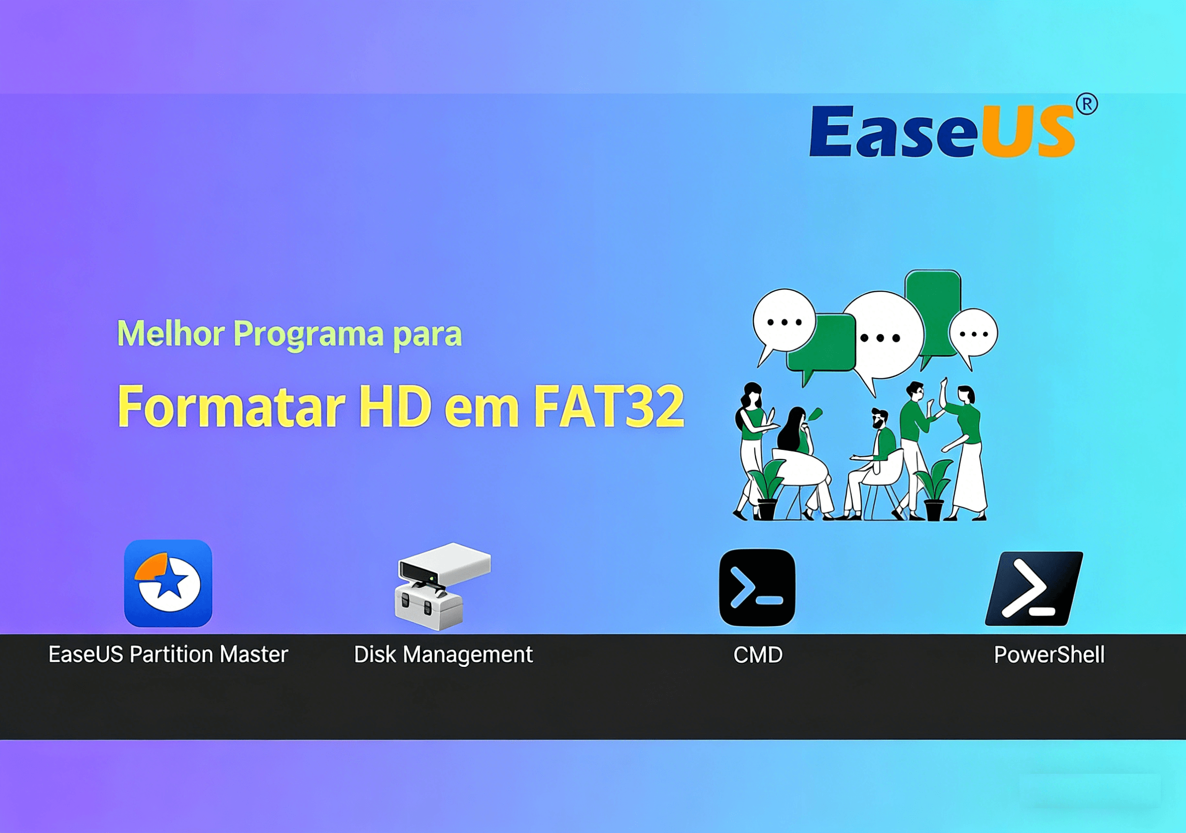 programa grátis para formatar HD em fat32