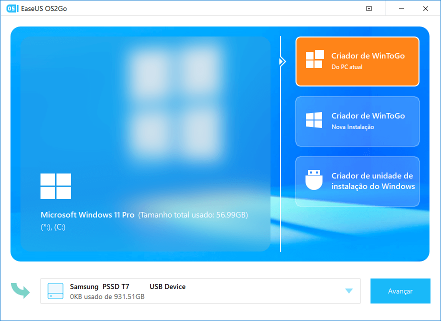 Instalando o Windows 11 através de um pen drive USB