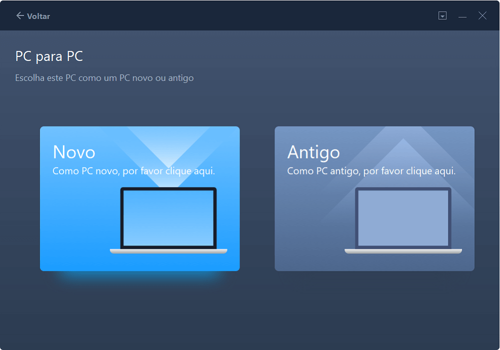 Como transferir arquivos para outro PC, Antigo ao novo