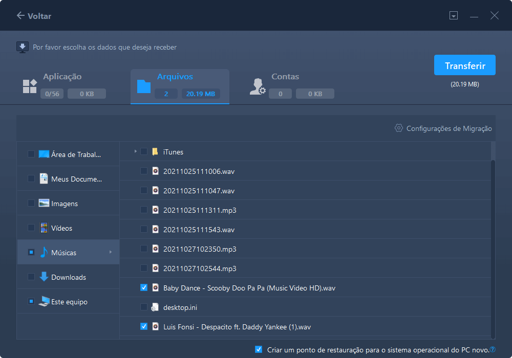 Ferramenta De Transferência Fácil Do Windows 10 Easeus 0802