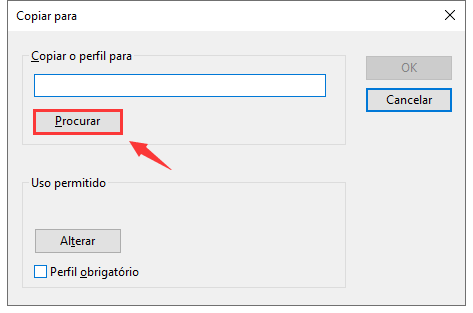 propriedades do sistema