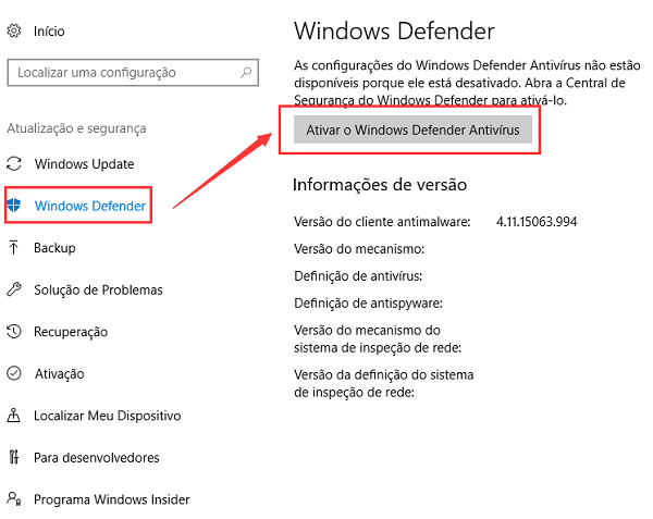 adicionar uma exclusão ao Windows Defender para corrigir o alto uso de disco-1