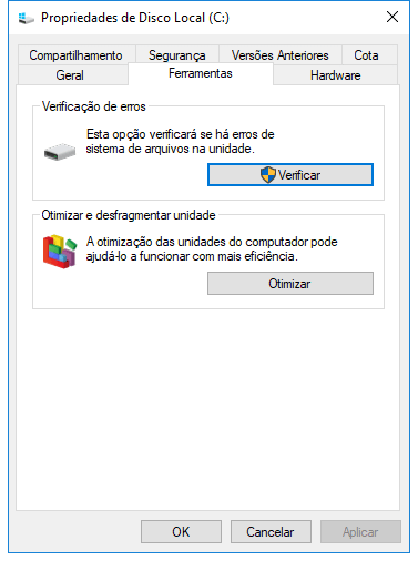 Guia de Solução de problemas no Windows 10