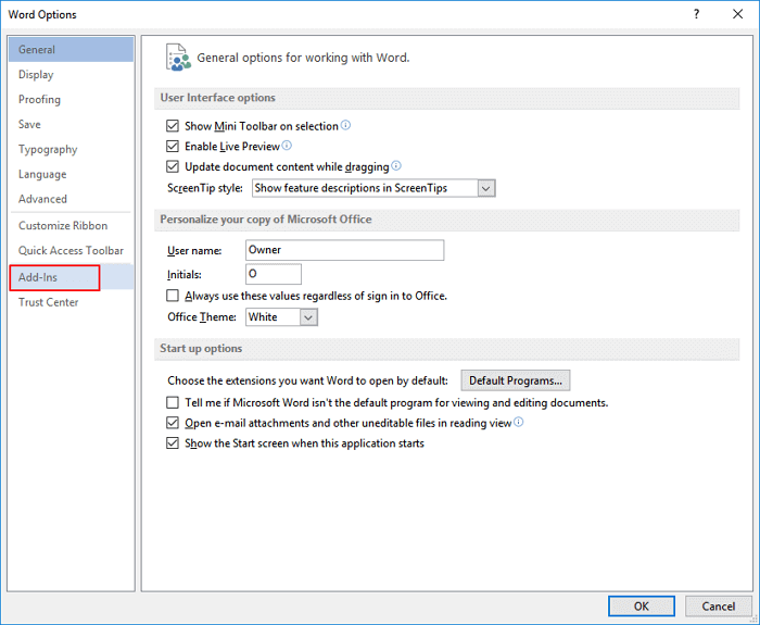 Mensagem de local invalido na Instalação do Office 2016