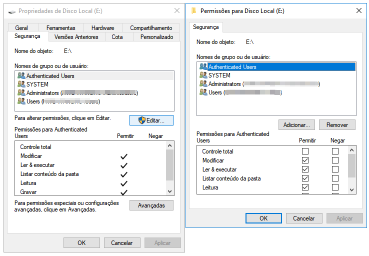 A correção não pode abrir meu disco rígido externo, acesso negado no Windows Explorer