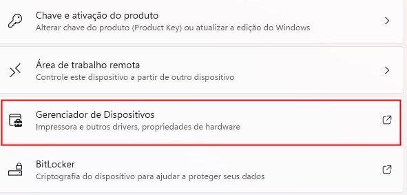 Verifique o firmware do disco rígido externo.