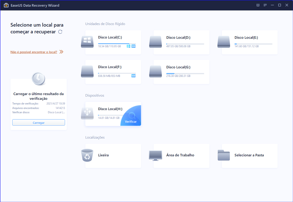 selecione kindle para verificar