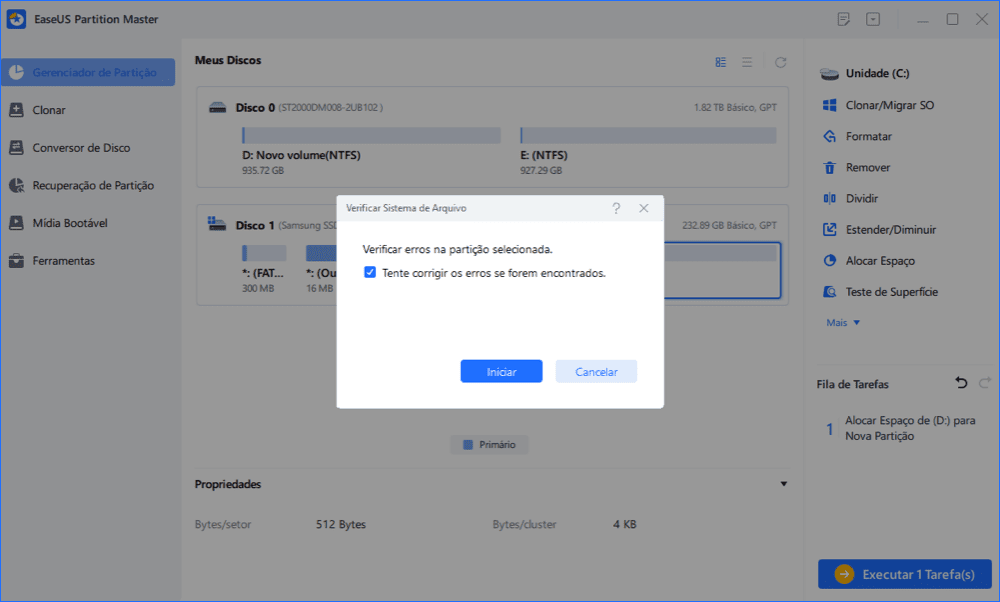 Transferir partição WINDRIVER para o disco rígido do sistema operacional