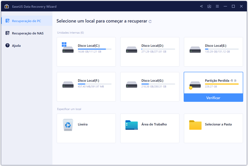 converter raw para ntfs testdisk