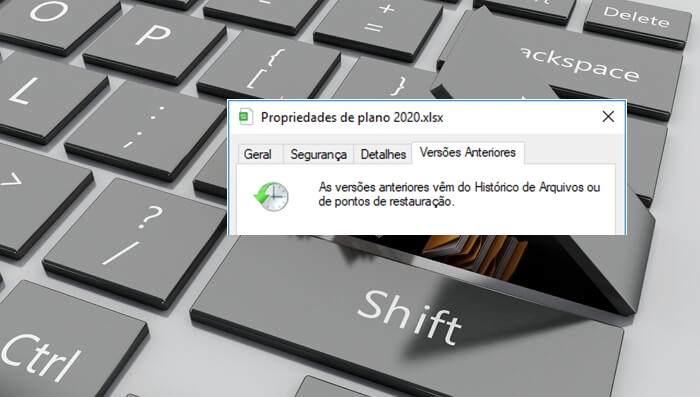 recuperar dados do pendrive usar versões anteriores