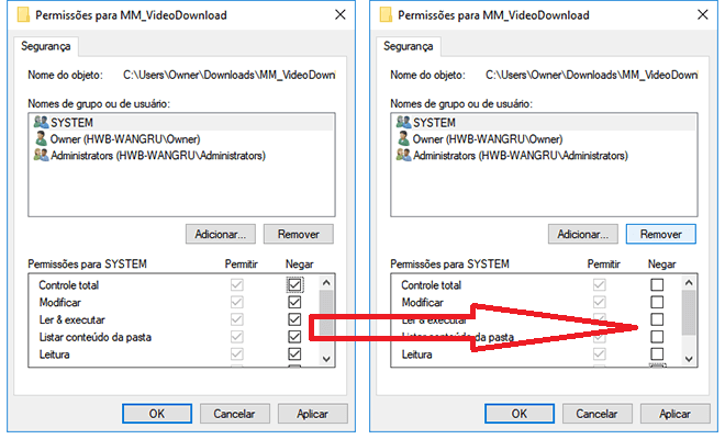 Todos os usuários acessam todos os arquivos.