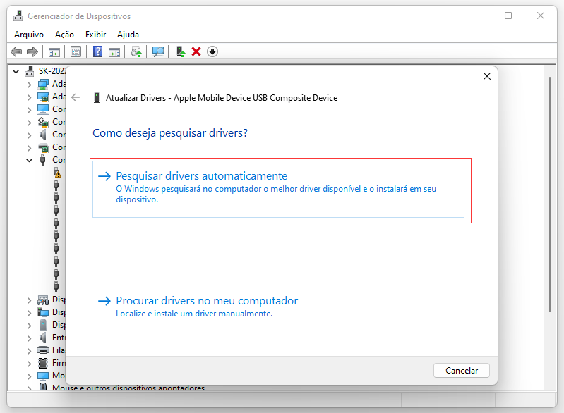 Atualize automaticamente o driver da unidade para corrigir o disco rígido externo que não mostra o problema de tamanho completo.