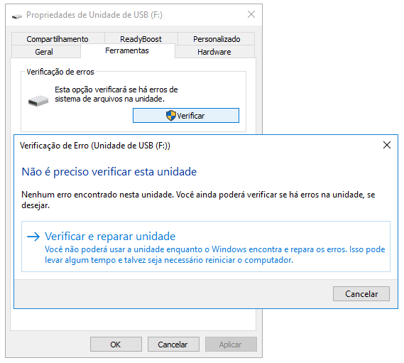 Verificar setores ruins no hd externo no Windows