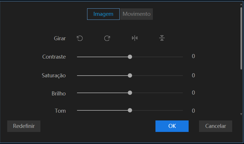 alterar a orientação da imagem