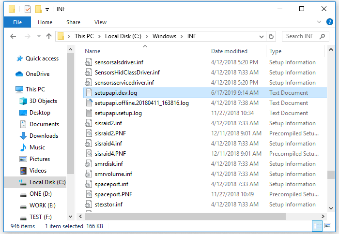 verifique o arquivo de log para corrigir o sistema não pode encontrar o arquivo especificado