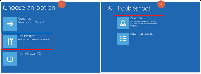 redefinir seu PC no Windows 10