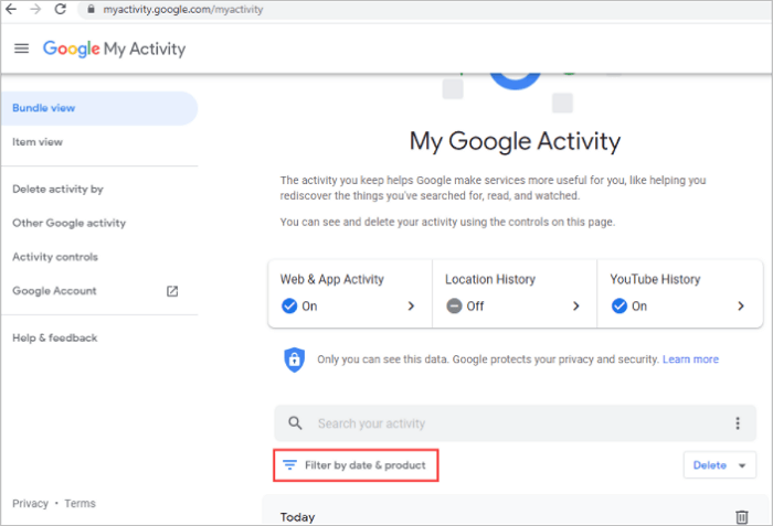 Como pesquisar o histórico do Chrome por data - 1