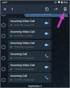 excluir a conta de usuário