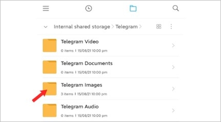 remover fotografias de telegrama