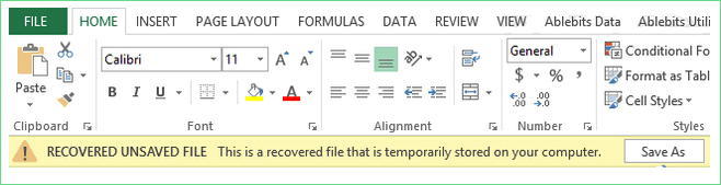recuperar o excel da recuperação automática passo 3