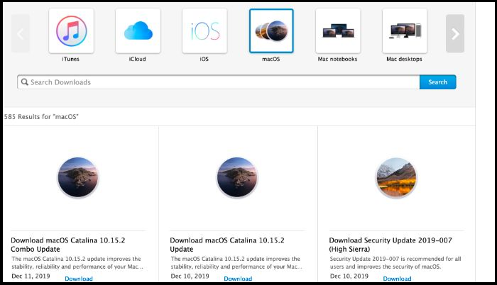 baixar instalador no mac