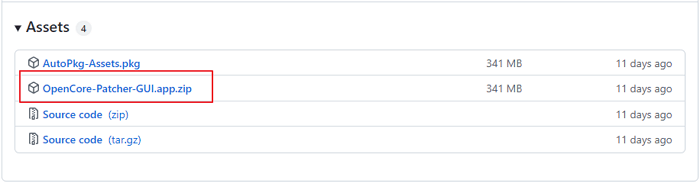 Baixar OpenCore Patcher