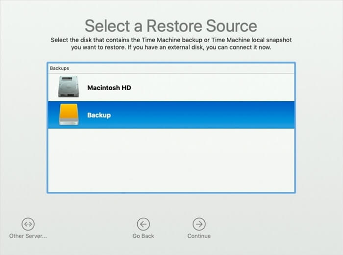 Restaurar Backup Time Machine Para Recuperação de Dados e Recuperação