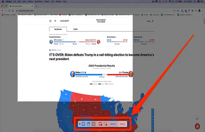 tirando screenshot no mac