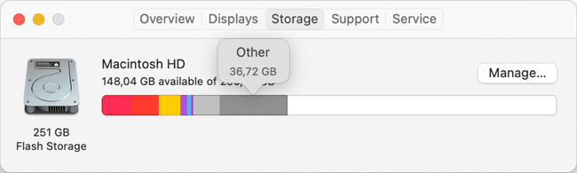 Qual é o outro no meu mac