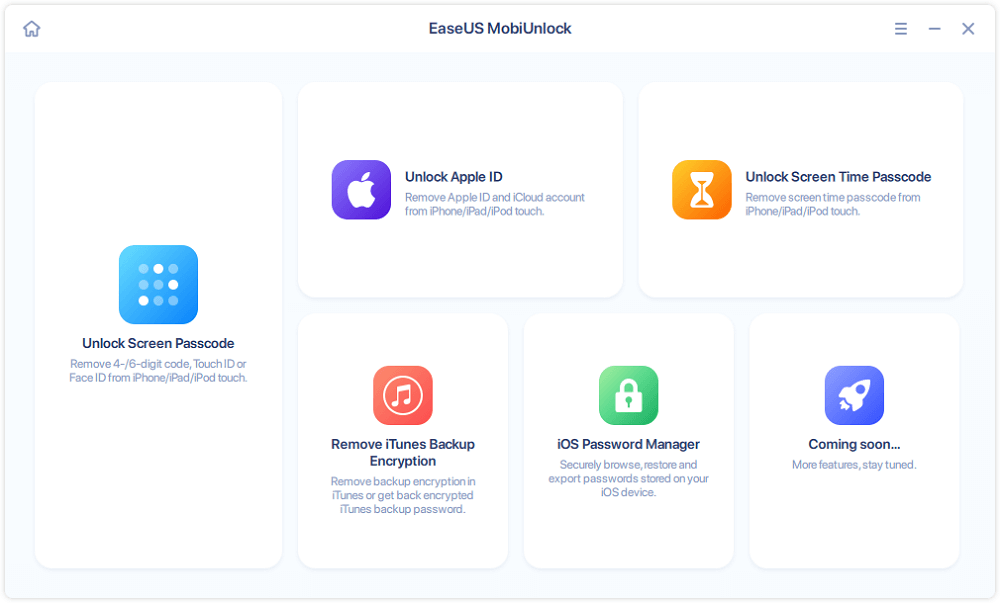 MobiUnlock para PC e Mac