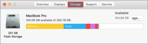 verifique o uso do disco mac - Sobre este Mac