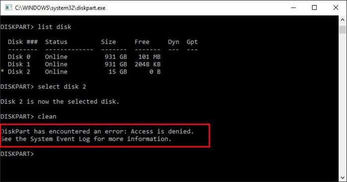 O Que é O Diskpart Guia Definitivo Para Usar Comandos Do Diskpart No Windows Easeus 9962