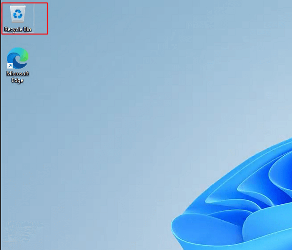 abra a lixeira do Windows 11