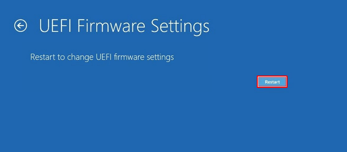 Digite as configurações do BIOS
