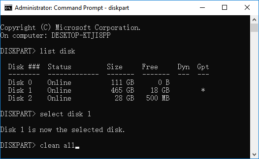 O Que é O Diskpart Guia Definitivo Para Usar Comandos Do Diskpart No Windows Easeus 3904