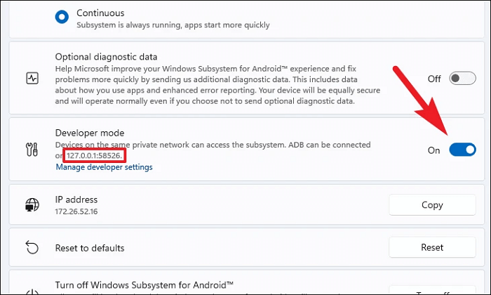 Ativar o modo de desenvolvedor no Windows 11
