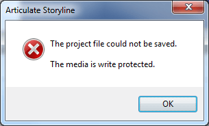 a mídia está protegida contra gravação