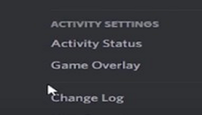 configuração do aplicativo